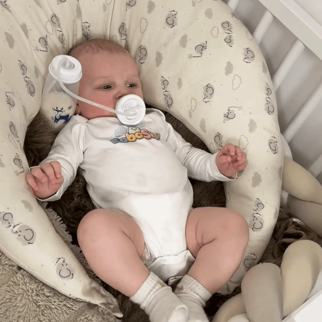 3-in-1 Hands-Free Baby Bottle with Soft Silicone Nipple | BPA-Free