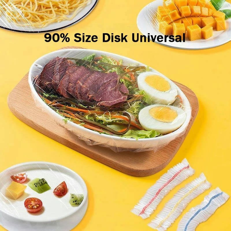 100PCS Disposable Elastic Food Covers