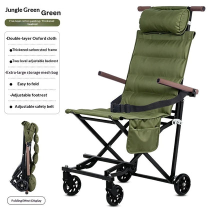 Portable Folding Multifunctional Pushcart For Travel
