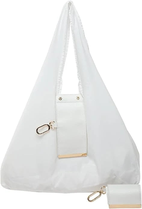 Foldable Keychain Tote Bag
