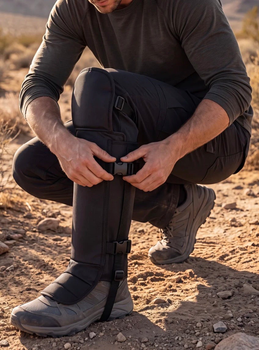 Tactical Leg Gaiters | Animal Bite, Thorn & Cactus Protection