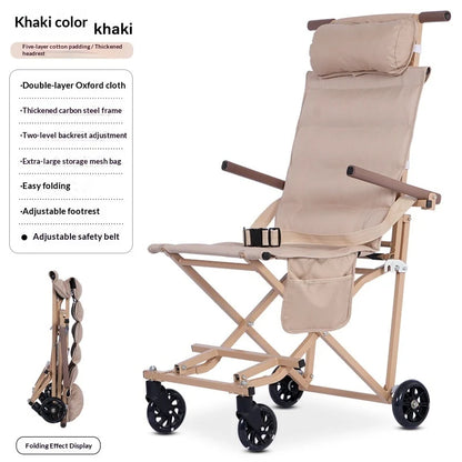Portable Folding Multifunctional Pushcart For Travel