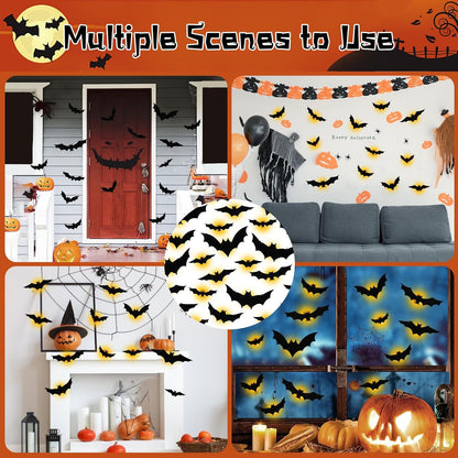36 Pack Light Up Bats Halloween