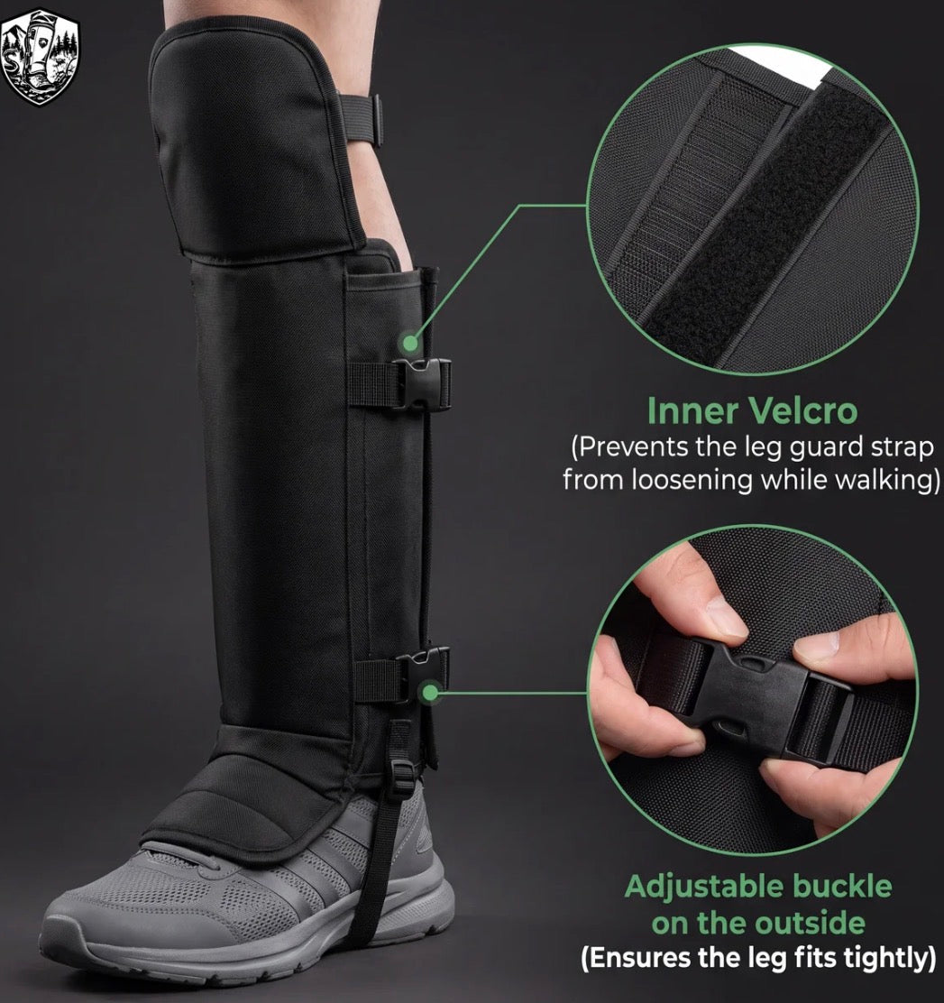 Tactical Leg Gaiters | Animal Bite, Thorn & Cactus Protection