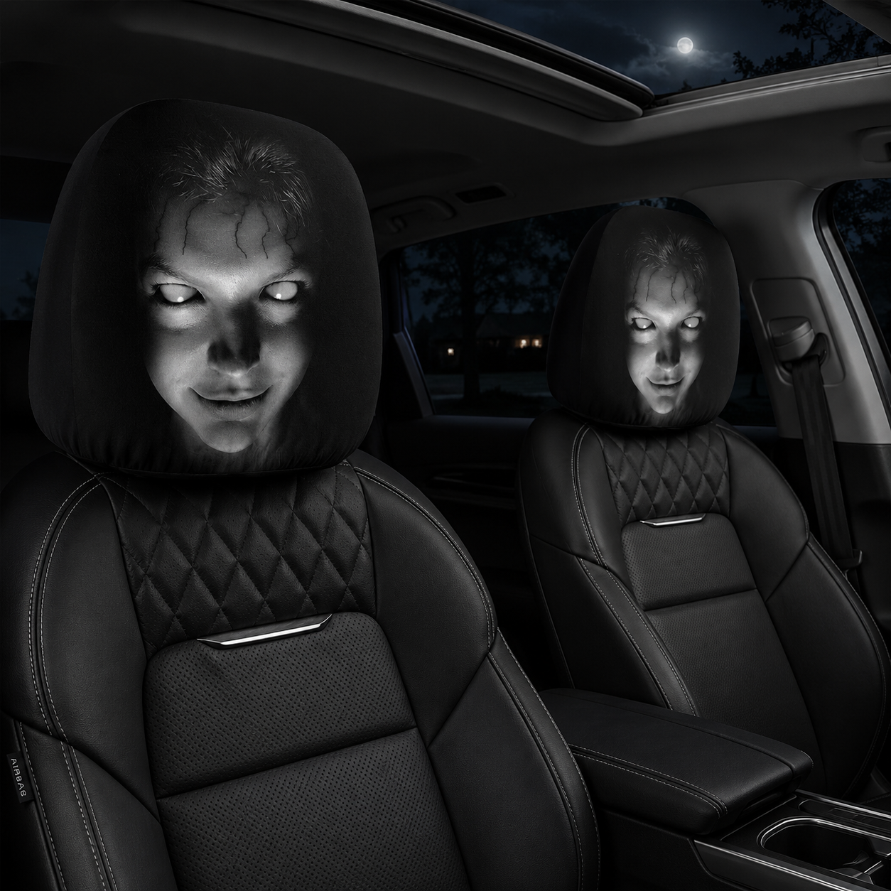 Halloween Fun And Quirky Car Pillowcase