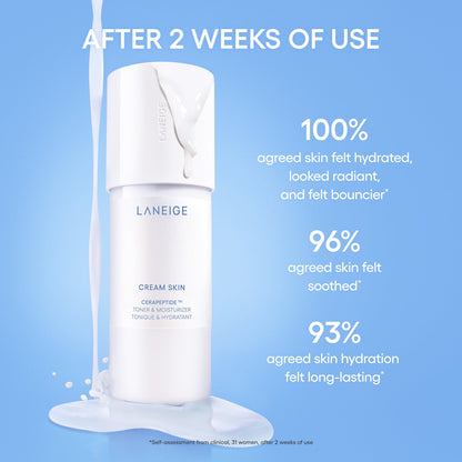 Cream Skin Toner & Moisturizer