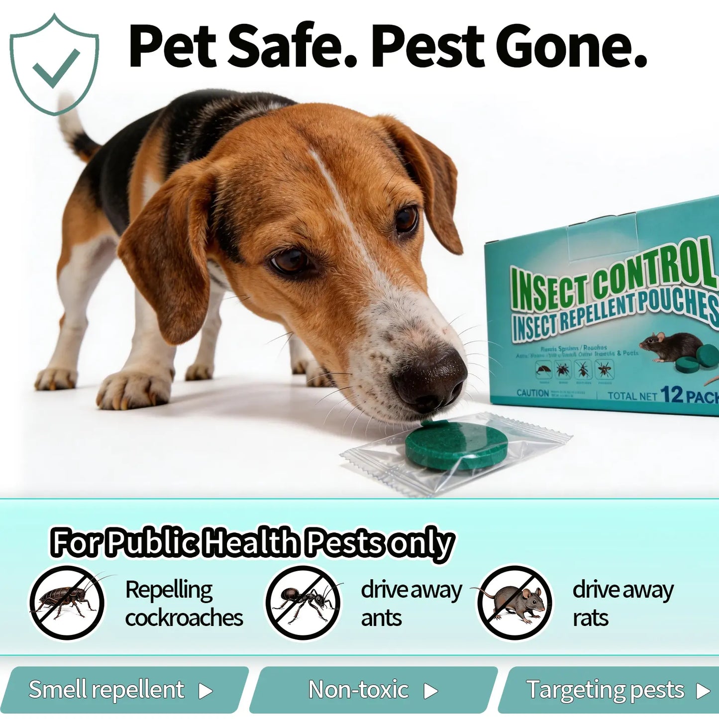 Powerful Professional Rodent Killer - Fast Action Bait for Indoor/Outdoor Control
