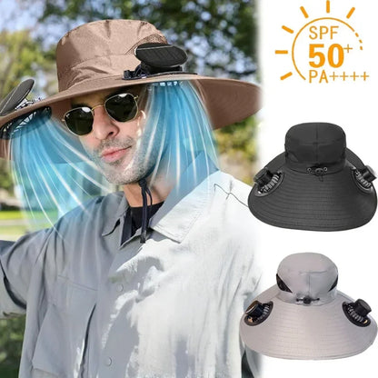 Solar Powered Summer Hat