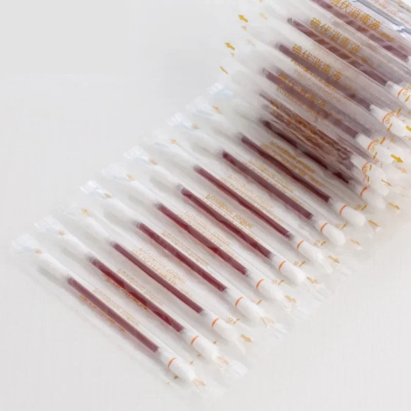 Iodine swab sticks pack