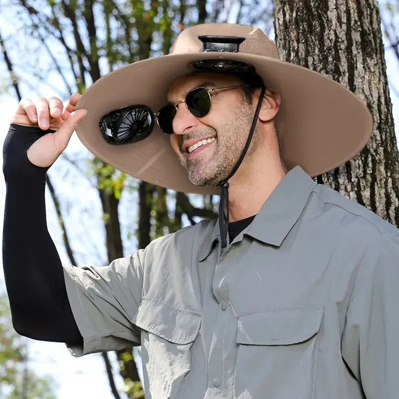 Solar Powered Summer Hat
