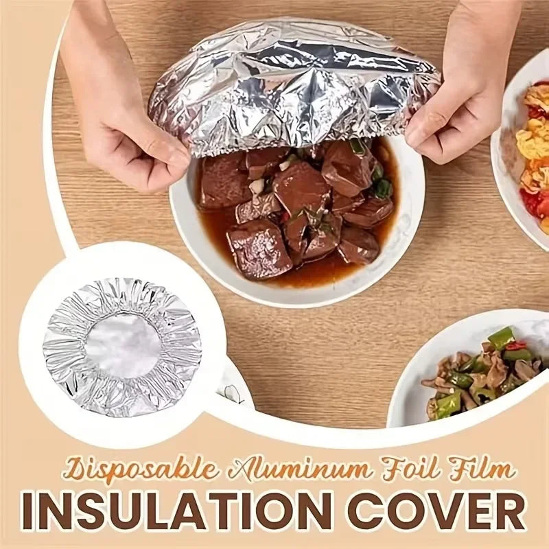 Reusable Foil Food Storage Covers