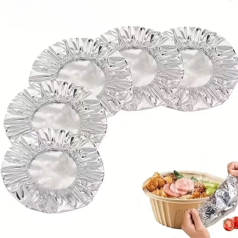 Reusable Foil Food Storage Covers