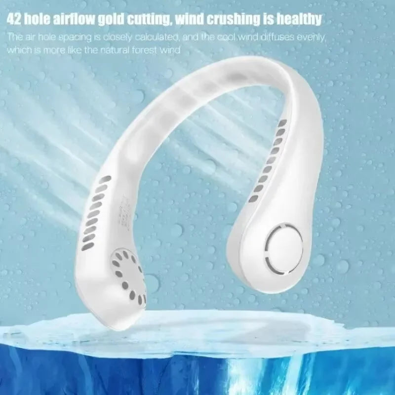 Rechargeable Neck Fan
