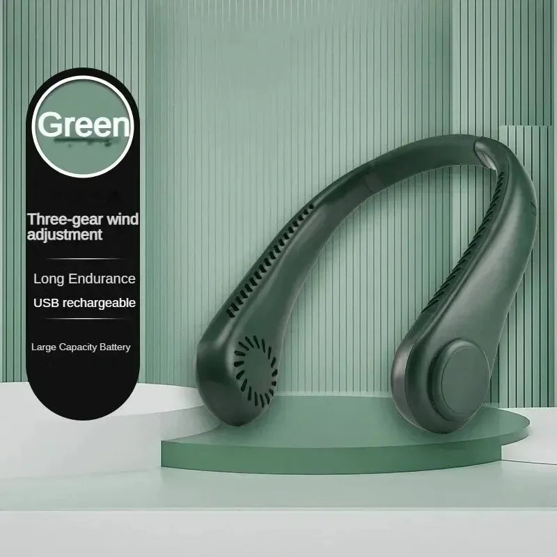 Rechargeable Neck Fan