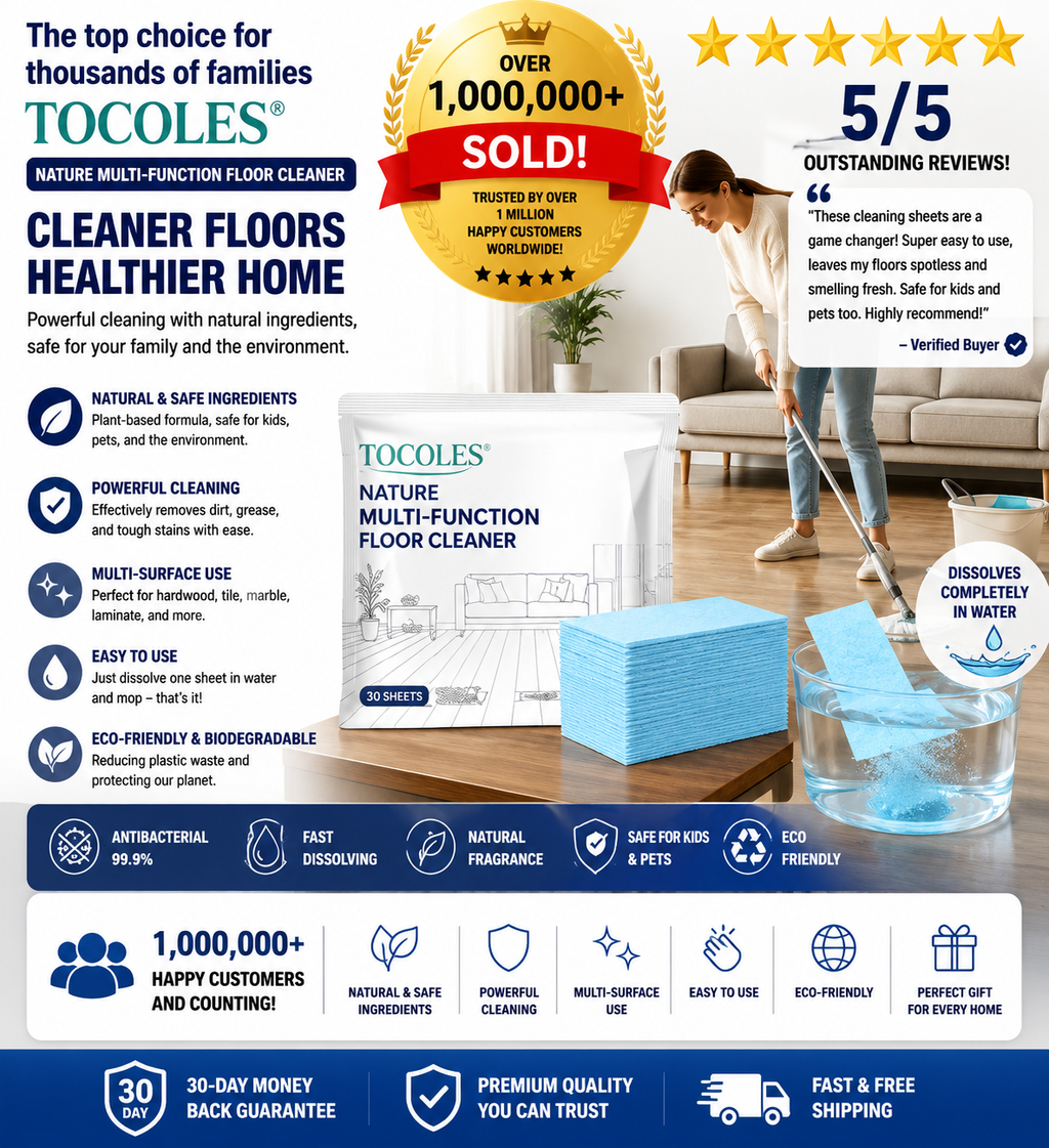 200 Piece Floor Cleaning Tablets Multi-Surface Cleaner