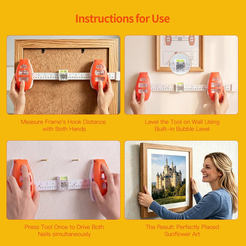 PRECISION PICTURE HANGING RULE