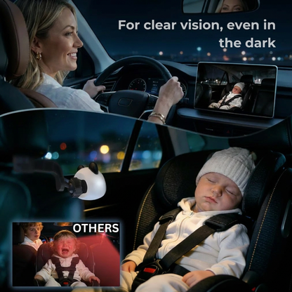 Baby Car Safety Camera – Rear Seat View Monitor for Infants