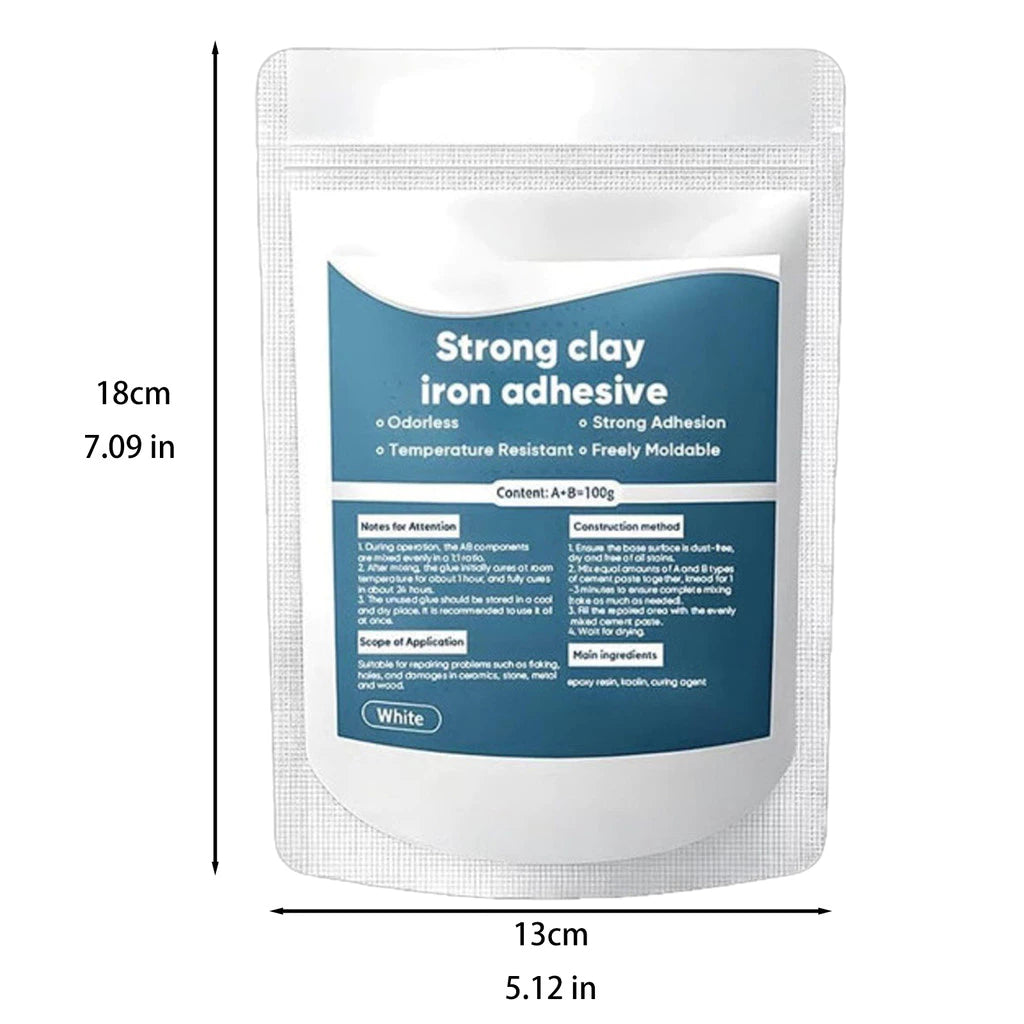 1/3 Sets of High Strength Multifunctional Repair Clay, Strong Iron Adhesive 100g
