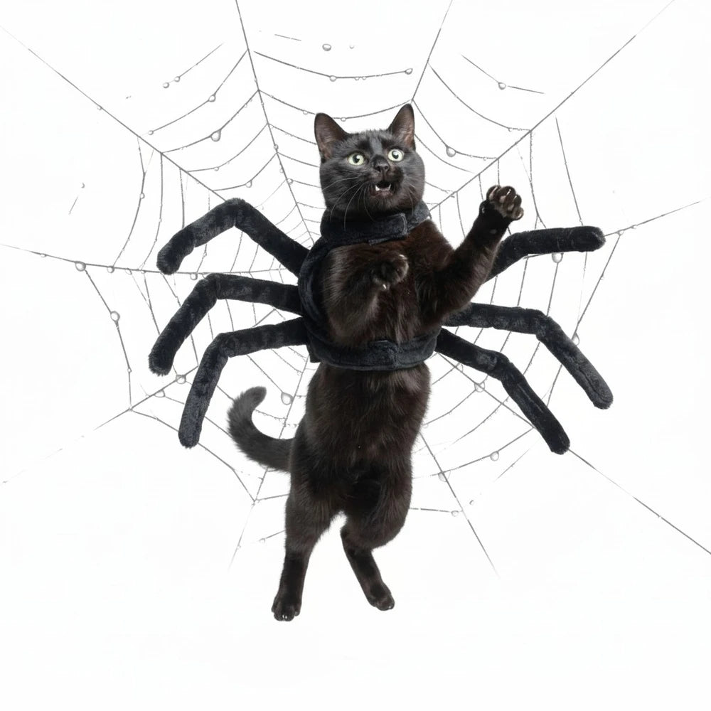 Halloween spidercat