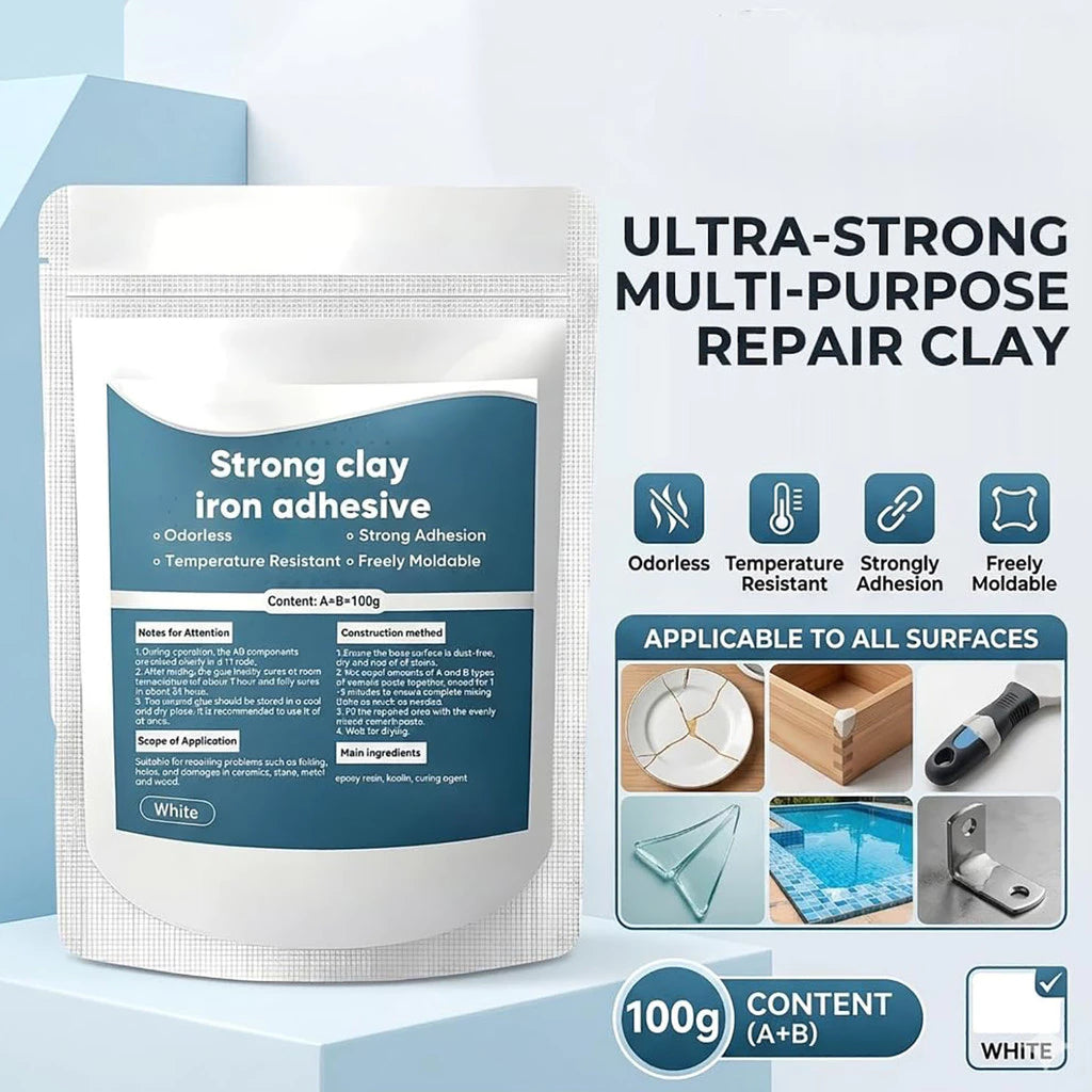 1/3 Sets of High Strength Multifunctional Repair Clay, Strong Iron Adhesive 100g