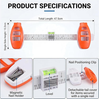 PRECISION PICTURE HANGING RULE