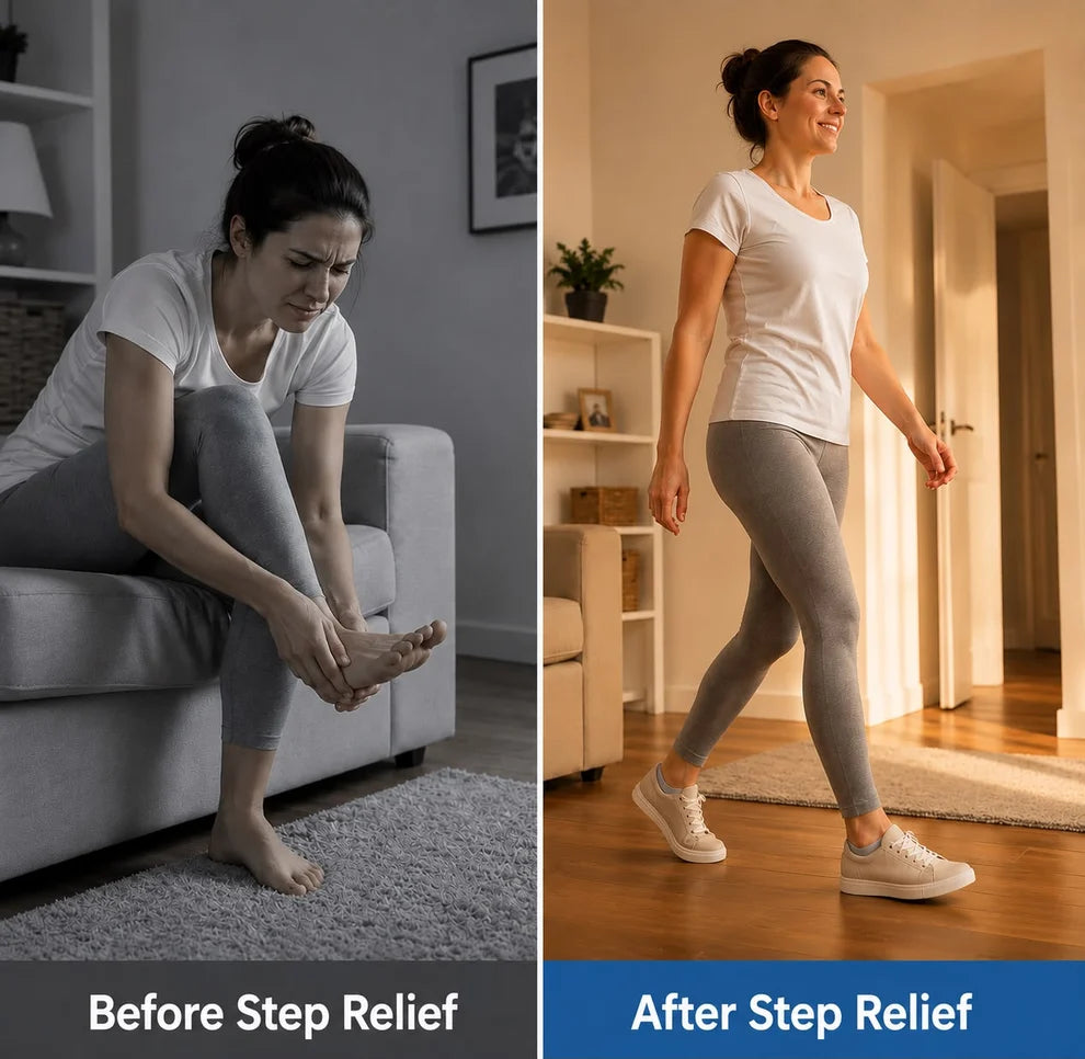 Step Relief-Arch & Heel Support